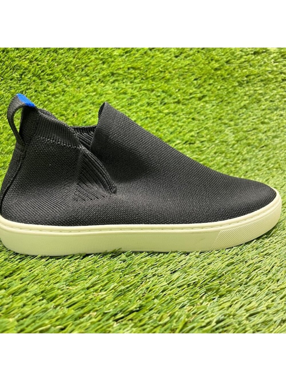 Rothy's The Chelsea Womens Size 8.5 Black Casual Classic Walking Boots Shoes